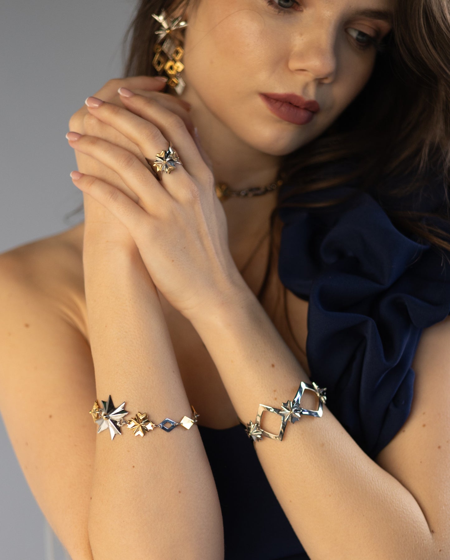Aster Hand Bracelet