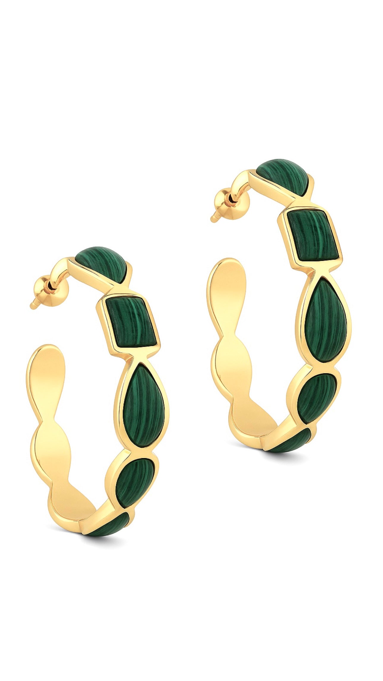 Stone earrings 5.0