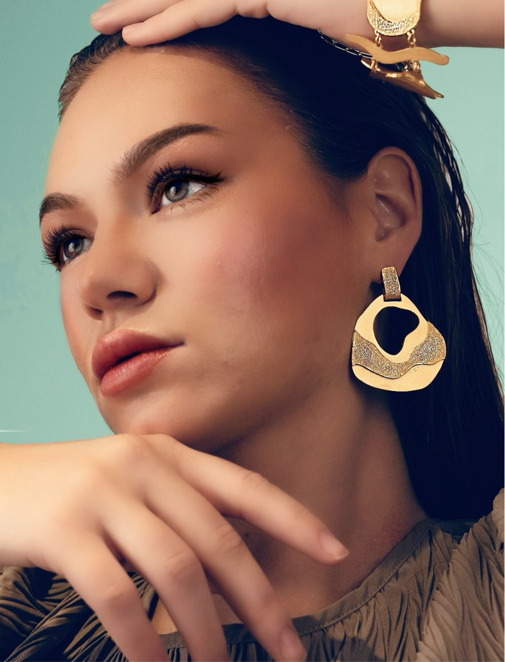 Dotted earrings 03