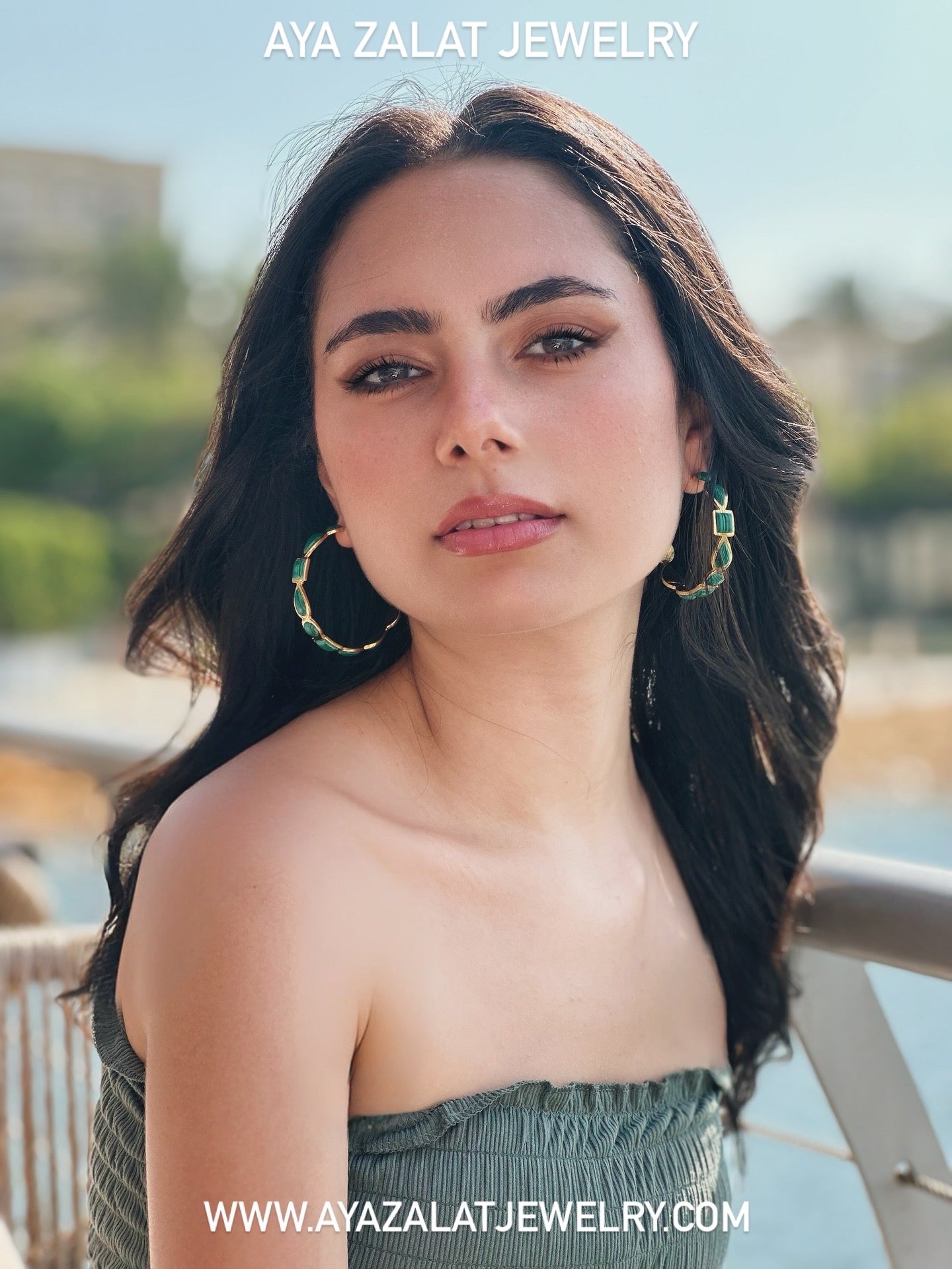 Stone earrings 5.0