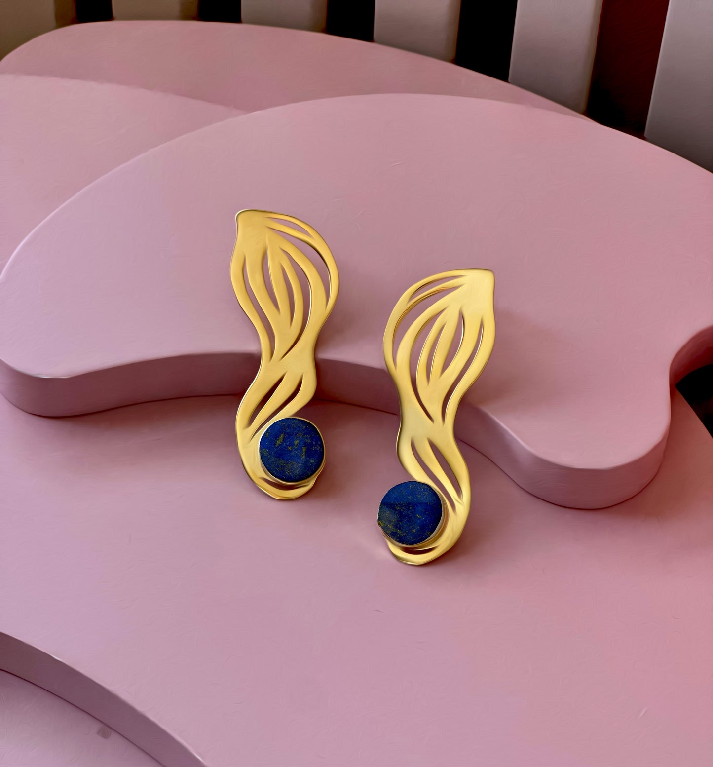 Molten waves EARRINGS