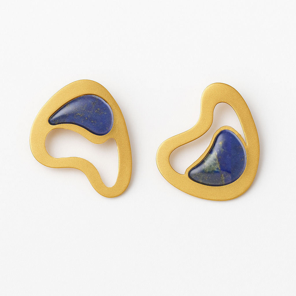 irregular short earrings