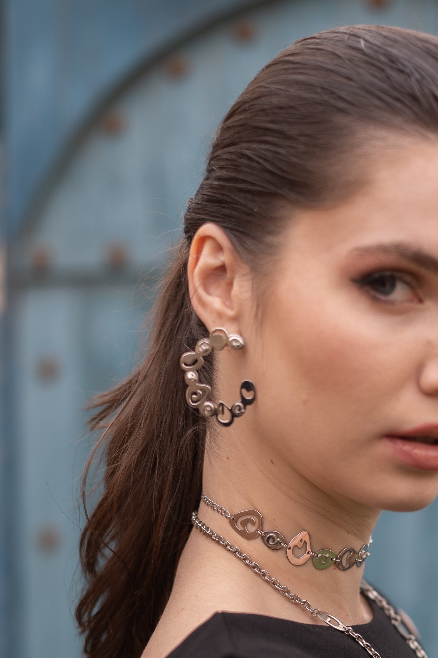 Greek earrings