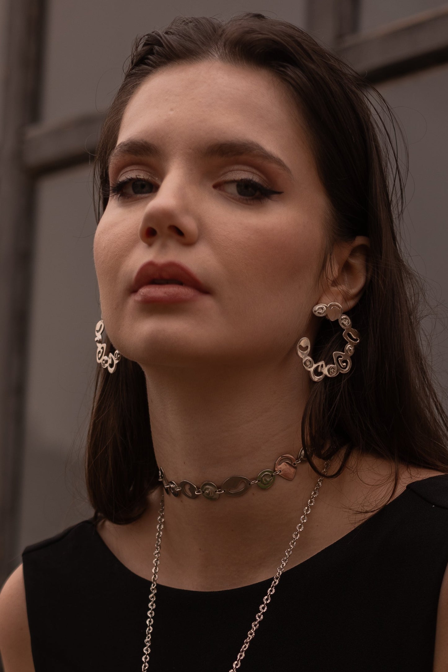 Greek earrings