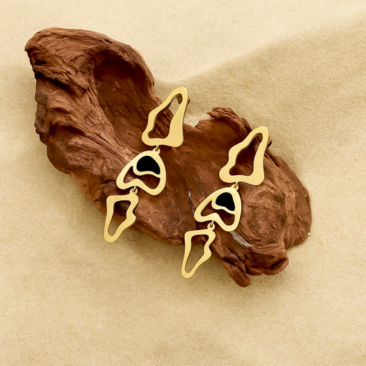 Golden Drift earrings
