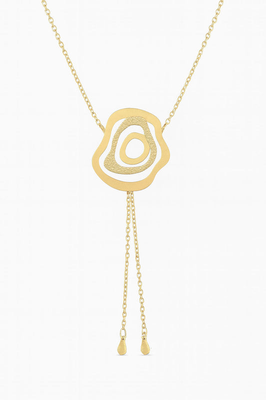 dotted galaxy necklace