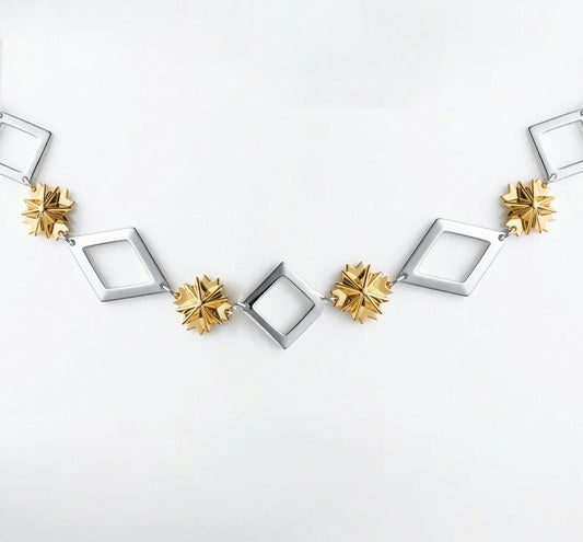 ASTER GEO. NECKLACE
