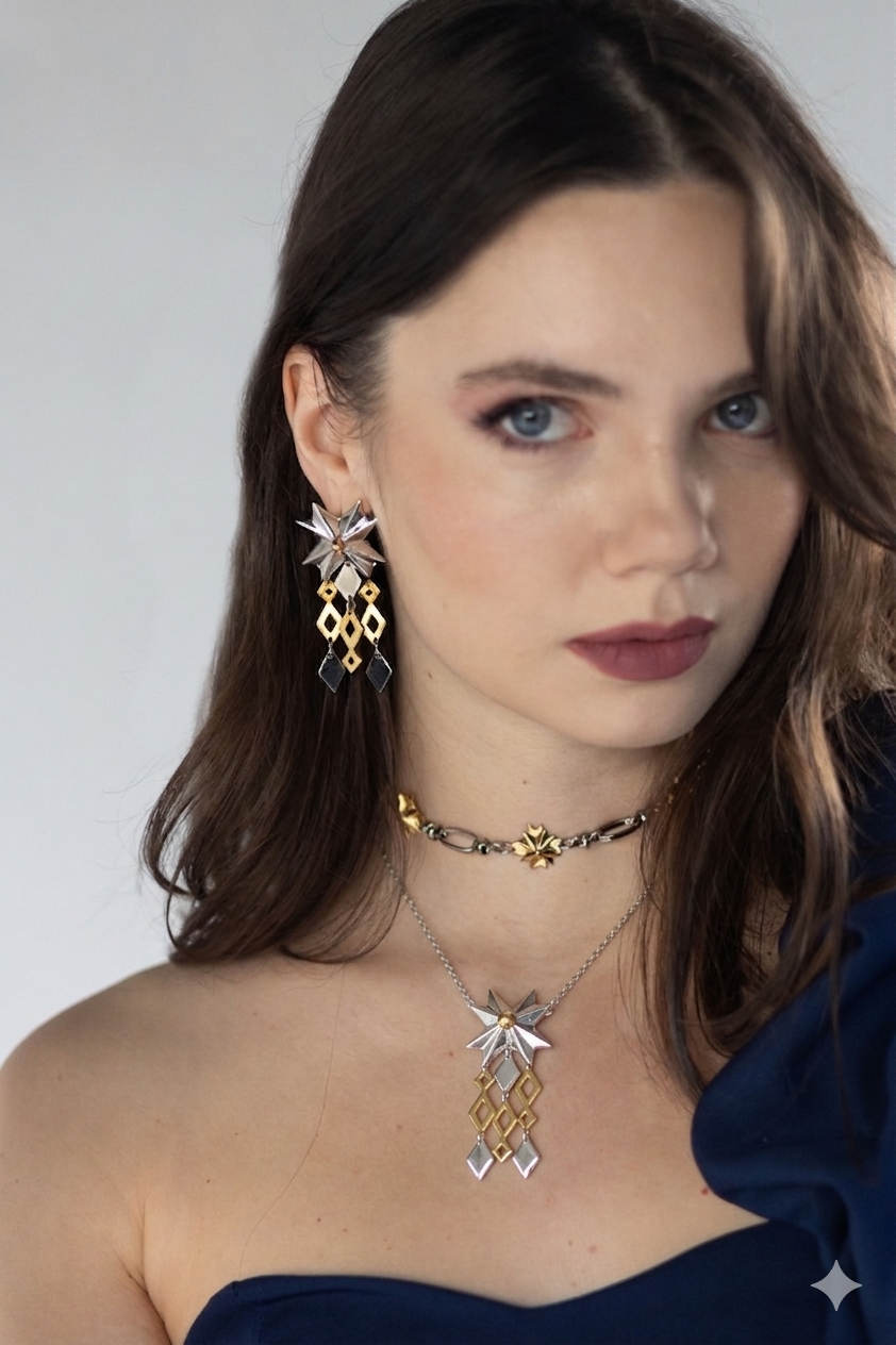 Aster earrings