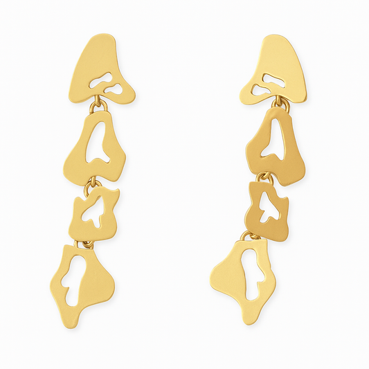 layers of crust earrings