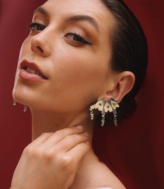 silver dream earrings