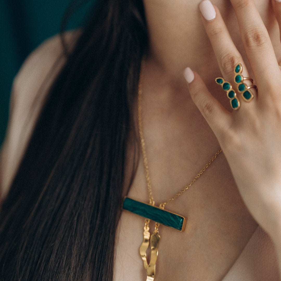 MALACHITE RING