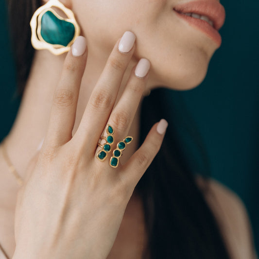 MALACHITE RING