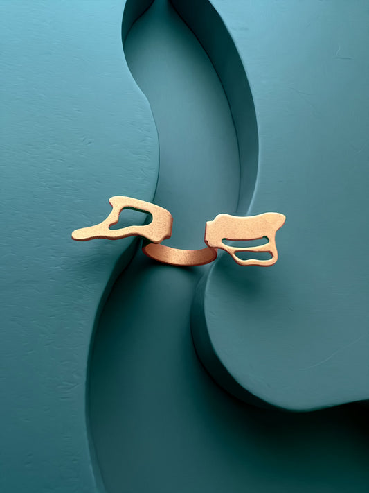 Golden crust ring